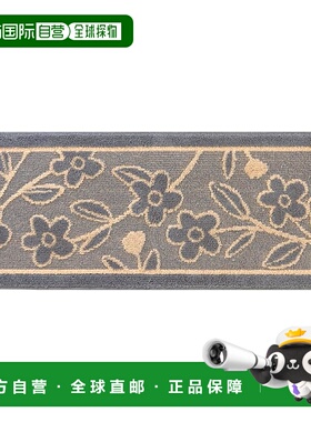 【日本直邮】奥卡（OKA）Repo 45x120厨房垫 约45cm x 120cm 灰色