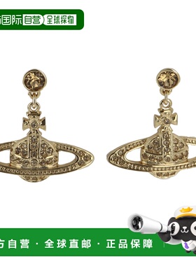 日本直邮Vivienne Westwood 迷你 BAS RELIEF 耳环 62020025-R121