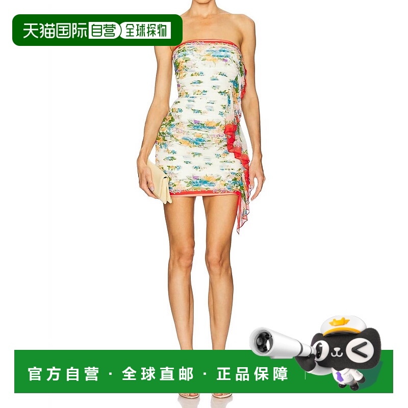 自营 ronny kobo斯隆连衣裙Muneca花围巾 美国奥莱直发