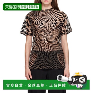 23W1TS0054596B99N1BlackNude01 T恤 香港直邮Mugler 圆领短袖