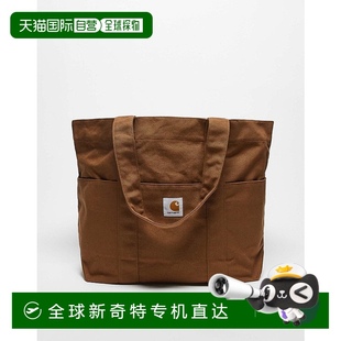 香港直邮潮奢 WIP 1h可退 CARHARTT 棕色手提包 女士 parker