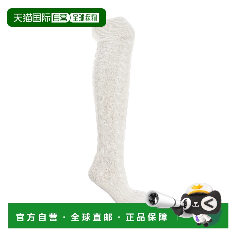 1h可退 香港直邮UGG 女士袜子 11716260CRM AW2025 白色 Long soc