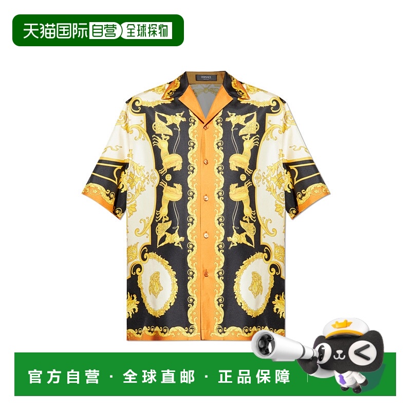 1h可退 香港直邮VERSACE 男士衬衫 10039261A160965BE40 SS2026