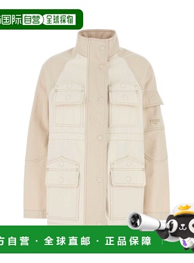 香港直邮FENDI 女士西服 FLF802AT23F08QQ AW2024 白色 Denim Bom