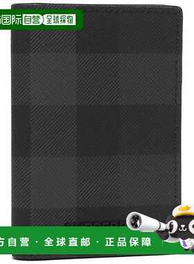 日本直邮 BURBERRY 男士卡片夹 [8070195 A1208] 灰色卡包博柏利