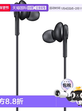 【日本直邮】Samsung三星 TypeC耳机  EO-IC100BBEGAE 黑色
