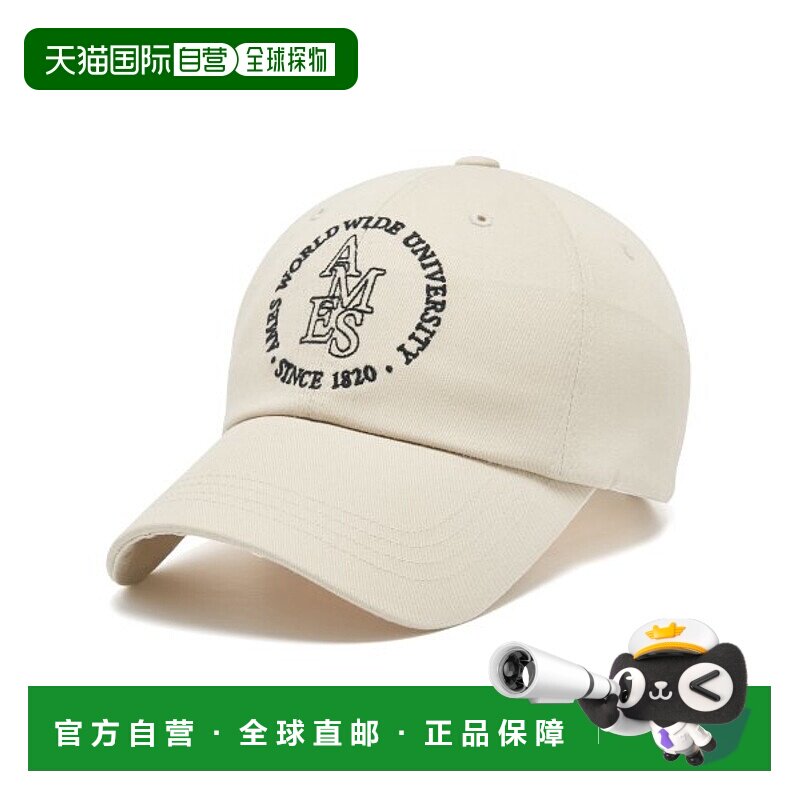 韩国直邮Ames Worldwide 女士帽子AMES ROUND LOGO CAP_BE(22SPCP0