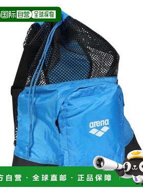 日本直邮ARENA 水泳网眼背包 AS4FBP15U 黑色 蓝色 运动背包