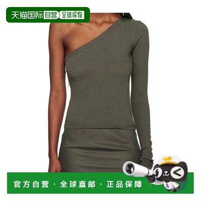 1h可退 香港直邮奢淘 Rick Owens 单肩T恤 女 RP02E4261JR