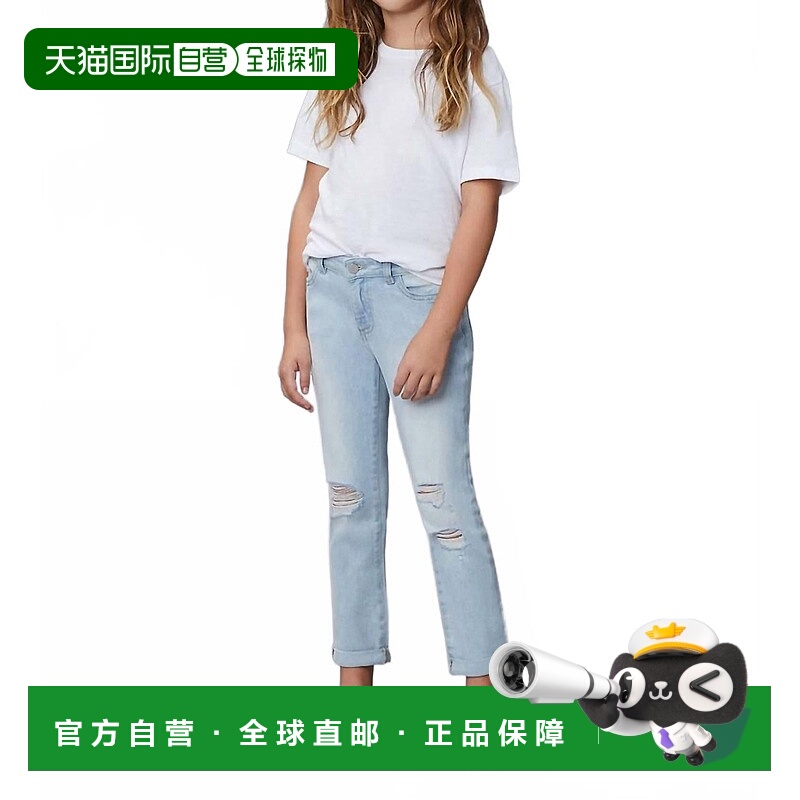 自营dl1961Harper苦恼男友直筒牛仔裤靛蓝 美国奥莱直发