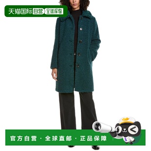 自营Sam Edelman Teddy Coat - Green 外套美国直发奥莱