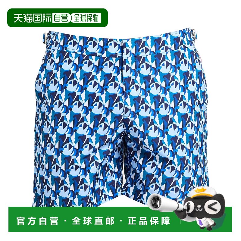 香港直邮Orlebar Brown 男士 泳裤 blue蓝色 舒适时尚