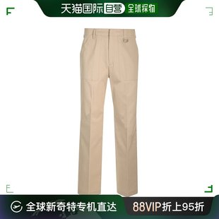 FB0976AR8W Fendi 徽标牌直筒精裁裤 男士 芬迪 香港直邮潮奢
