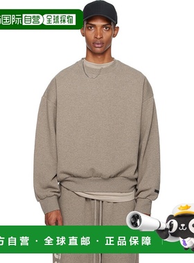 1h可退 香港直邮潮奢 Essentials 男士 灰褐色 Classic Fit Fleec