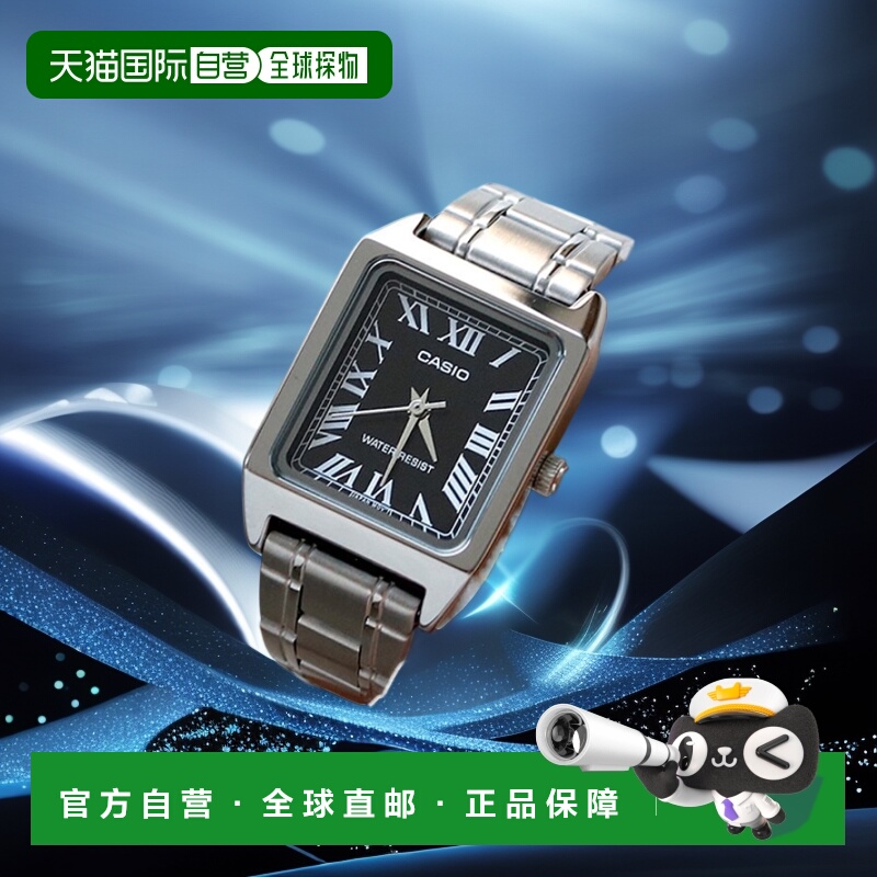 日本直邮卡西欧手表海外型号卡西欧手表石英电池供电女士可爱 Chi