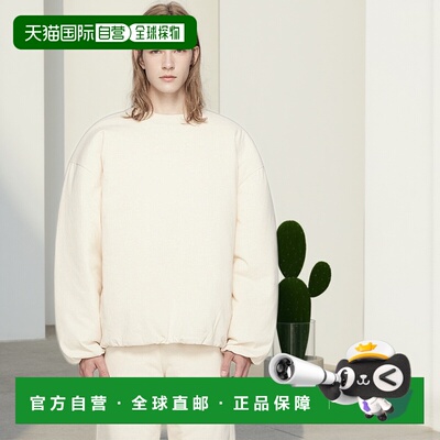 1h可退 香港直邮A.P.C. 男士 灰白色 Tame Impala 联名 Kook 套头