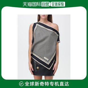 真丝交织图案印花上衣 女士Balmain Balmain 香港直邮潮奢