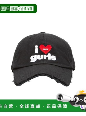 韩国直邮ASIF CALIE 女士帽子CA24AAC001BK CALIE GURLS BALLCAP B