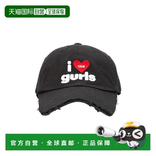 BALLCAP 韩国直邮ASIF GURLS 女士帽子CA24AAC001BK CALIE