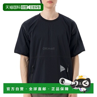 韩国直邮AND WANDER PERTEX Wind T - 黑色 (5745121017-010)