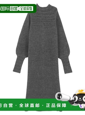 日本直邮KOBE LETTUCE 指穴设计长袖罗纹针织连衣裙 [E3397] KO56