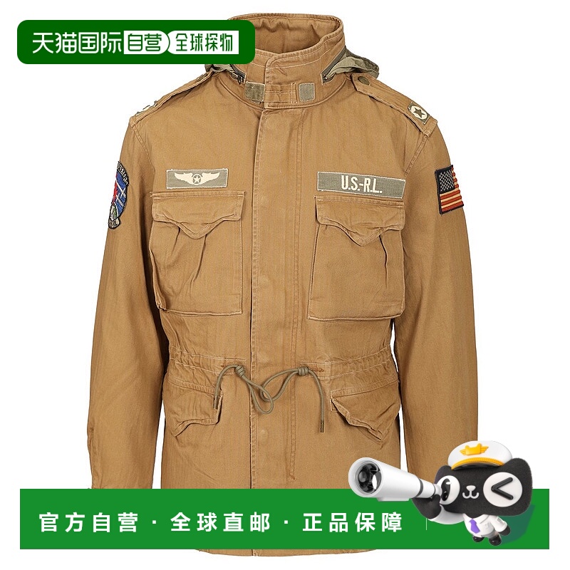 1h可退 香港直邮POLO RALPH LAUREN 男士夹克 710P02024001 CO 浅