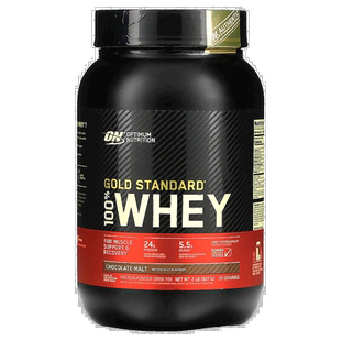 香港直发Optimum Nutrition欧普蒙特全乳清蛋白粉巧克力麦芽907g