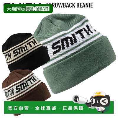 日本直邮SMITH THROWBACK BEANIE滑雪的针织冬季无檐小帽