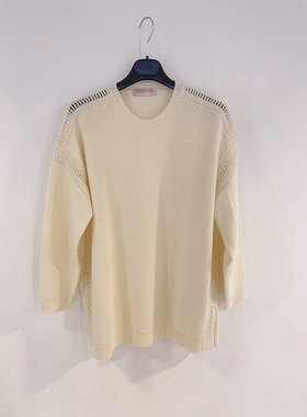 VALENTINO 女士针织毛衣 XB3KC31P6YGA03 SS2022 白色