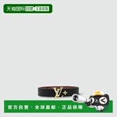 欧洲直邮LV 路易威登 女士黑色金属 自营1h可退 皮革手链新款