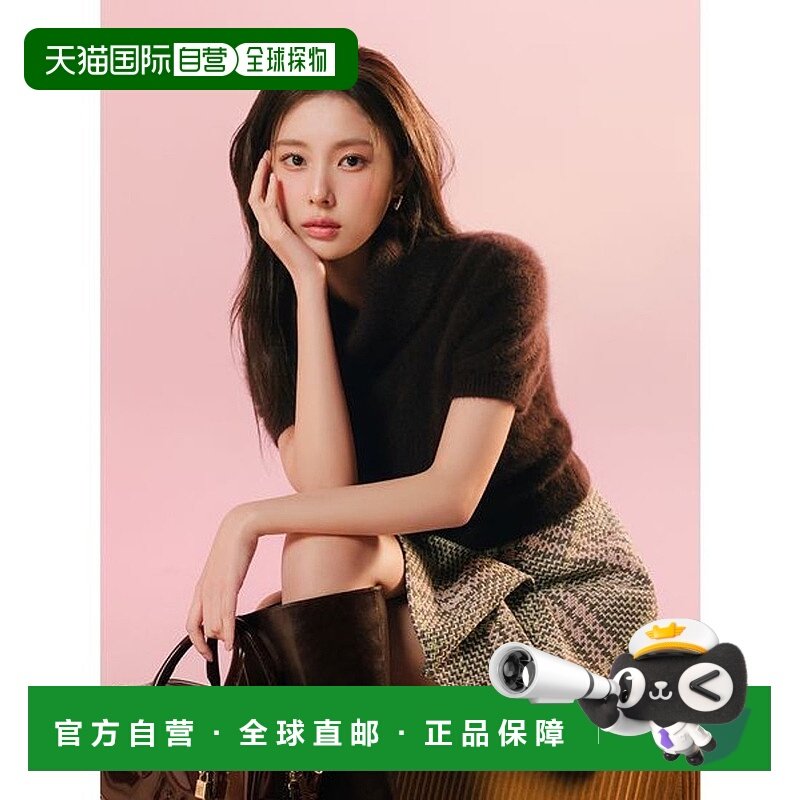 日本直邮SNIDEL 狐狸毛翻领套头衫 [SN1728EW045639]