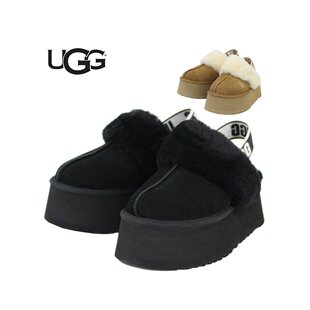 日本直邮UGG 雪地靴 Funkette 羊皮凉鞋 厚底凉鞋 鞋子 靴子 厚底