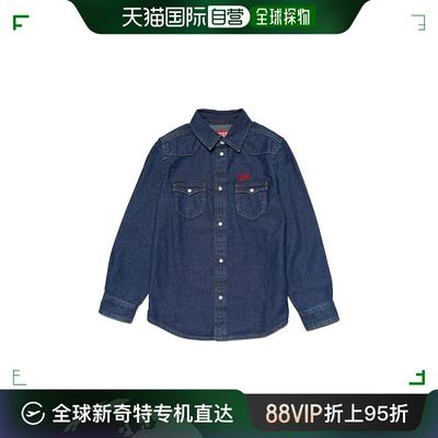 香港直邮DIESEL 男童衬衫 J00760KXBLKK01