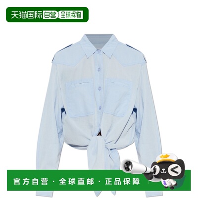 香港直邮ISABEL MARANT ÉTOILE 女士衬衫 CH0304FAD1I05ELIGHTBLU