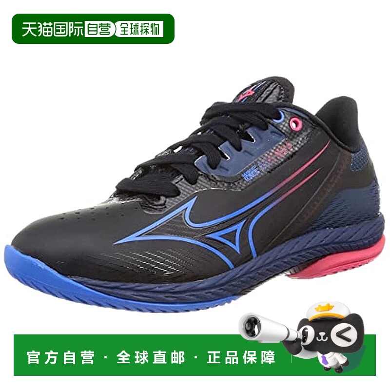 【日本直邮】MIZUNO 卓球鞋 Wave Drive NEO 3 25.5cm2E黑/蓝/红