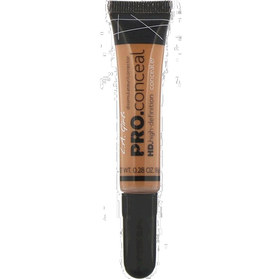 L.A. GIRL遮瑕膏中褐色适用于全肤质持妆8g女孩面部粉底矿物专业