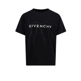 香港直邮GIVENCHY 男士T恤 BM71JB3YJ9001 CO 黑色【付后1h可退】