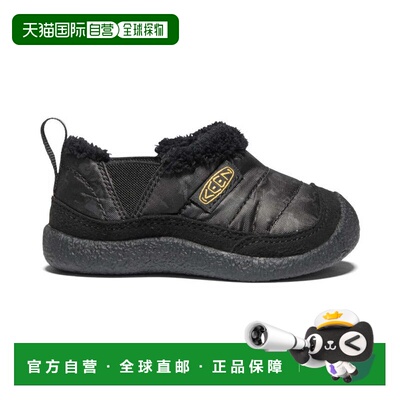 日潮跑腿keen科恩 幼儿 Hauser Two 一脚蹬 Black/KeenYellow 12.