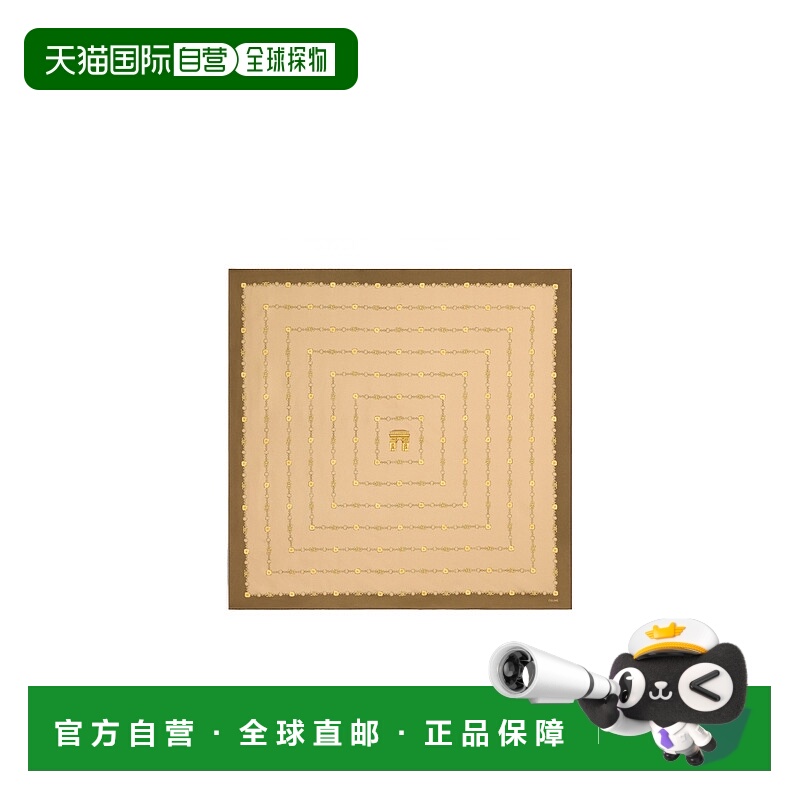 香港直邮CELINE 女士围巾 2AW90949Z02NI SS2025 花色 图案丝巾