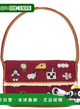 1h可退 香港直邮潮奢 Staud 女士 Tommy 珠饰包包 H25F6001PB