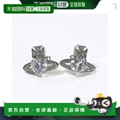 日本直邮VivienneWestwood ARIELLA耳环耳钉心形水晶6201031T