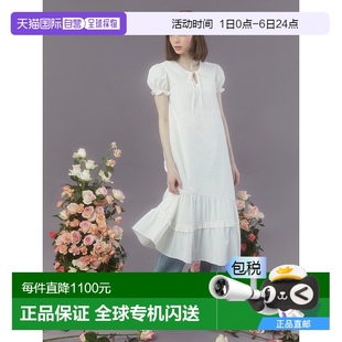 fingers新款 韩国直邮margarin 少女小清新甜美自然气质连衣裙3056