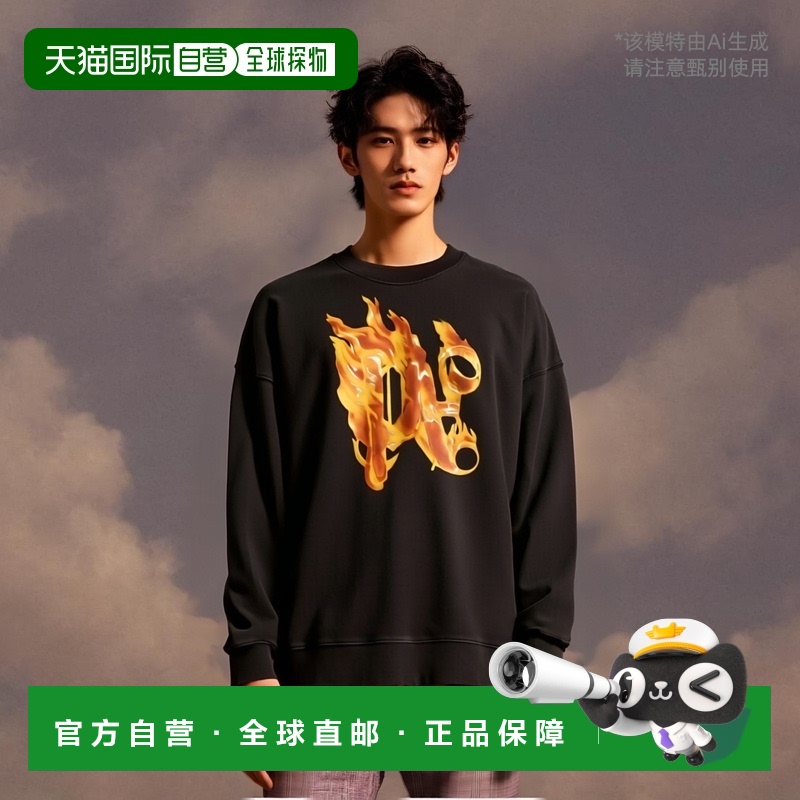 1h可退 香港直邮PALM ANGELS 男士卫衣 PMBA074R24FLE0041076-23