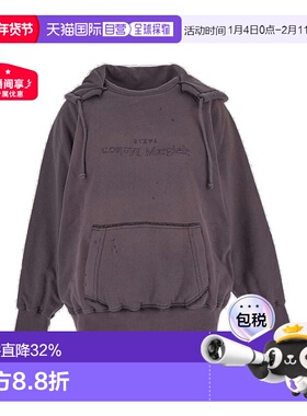 香港直邮Maison Margiela 马丁 马吉拉 女士 抽绳连帽卫衣 S51GU0