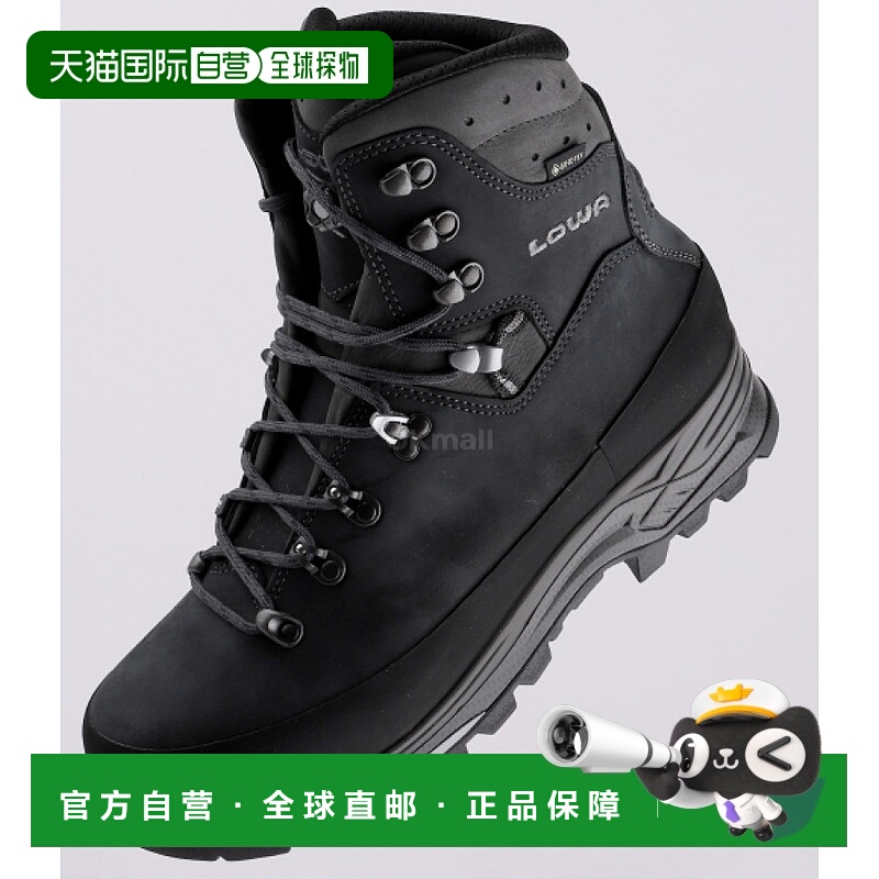 韩国直邮Lowa休闲鞋男款黑色厚底高帮耐磨耐穿舒适210680-6927