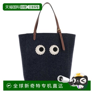女士手提包 1h可退 香港直郵ANYA HINDMARCH 5050925193184NAVYCE