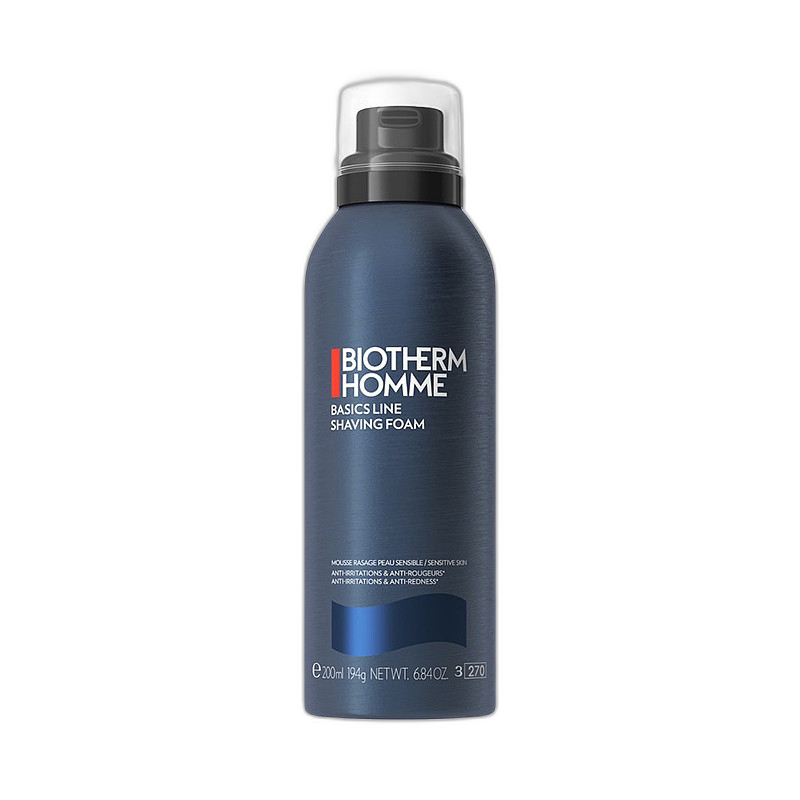 欧洲直邮Biotherm碧欧泉男士剃须慕斯舒缓保湿绵密泡沫啫喱200ml