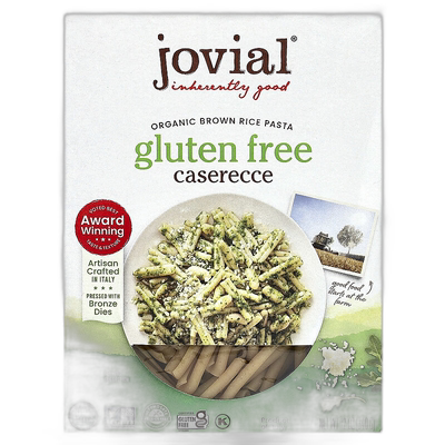 香港直邮Jovial,有机糙米面食，Caserecce，12 盎司（340 克）