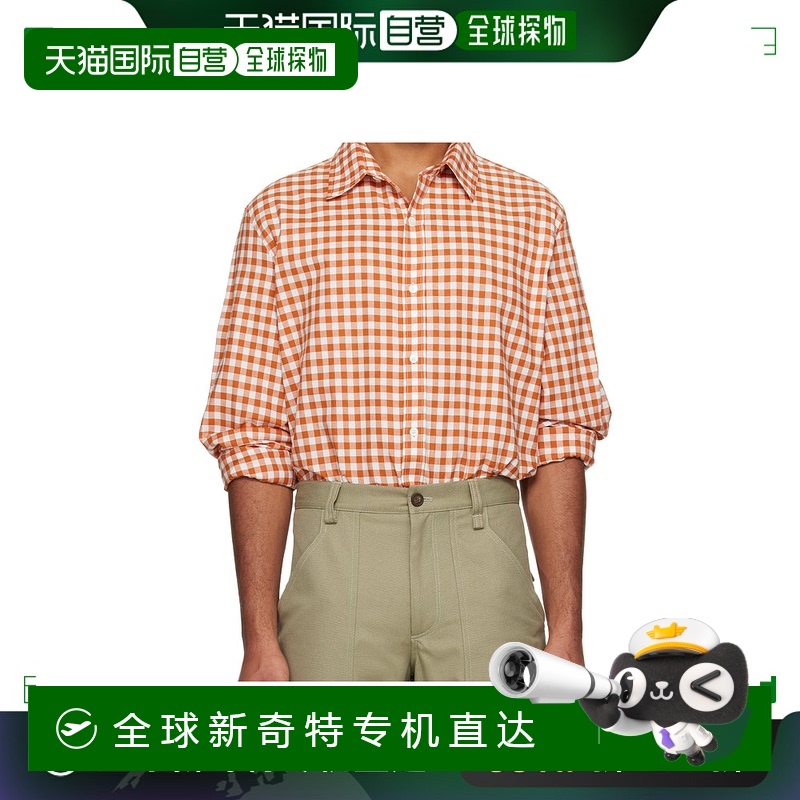 香港直邮MAISON KITSUNÉ 男士衬衫 MM00405WC5019B852 AW2024