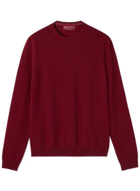 GUCCI 男士针织衫 824504XKER06005 AW2025 红色